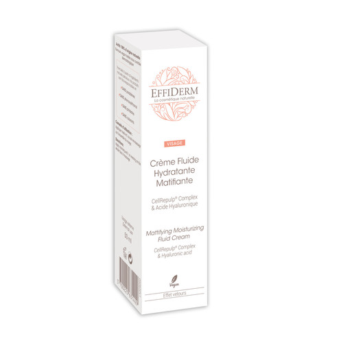 Effiderm - Crème Fluide Hydratante Matifiante - SOINS VISAGE HOMME