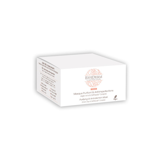 Effiderm - Masque Purifiant Anti Imperfections - SOINS VISAGE HOMME
