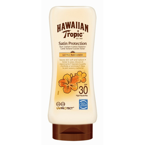 Hawaiian Tropic - Lotion Protectrice Satin Peau Douce Et Rayonnante - Spf 30 - Hawaiian tropic solaire