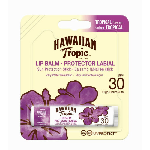 Hawaiian Tropic - Baume A Lèvres Protecteur - Anti Uva & Uvb - Spf30 - Cosmetique homme
