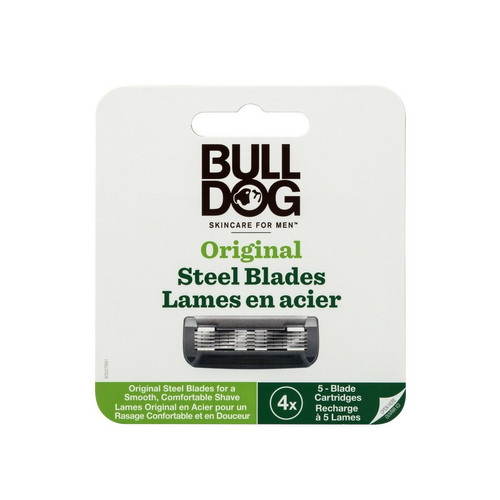 Bulldog - Lame De Rasoir Sensitive Pack 4 Recharges