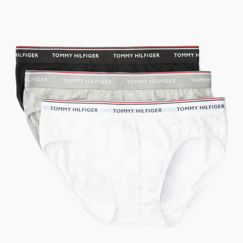 Tommy Hilfiger Underwear - Pack de 3 slips logotés - Slip blanc homme