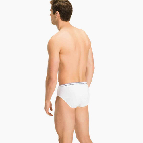 Pack de 3 slips logotés - Noir Tommy Hilfiger Underwear en coton