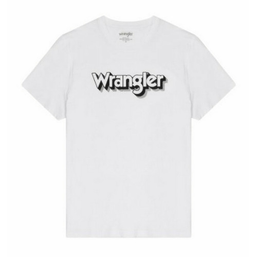 Wrangler - T-Shirt Homme SS Logo Tee - Mode homme