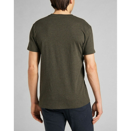 T-Shirt MC Homme Ultimate Pocket Tee vert olive en coton