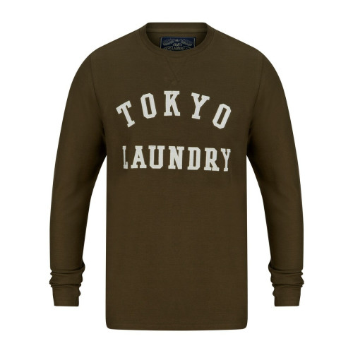 Tokyo Laundry - Tee-shirt manches longues homme - Promos cosmétique et maroquinerie