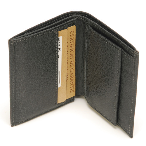 Porte-monnaie et carte Homme  Arthur & Aston en cuir Noir