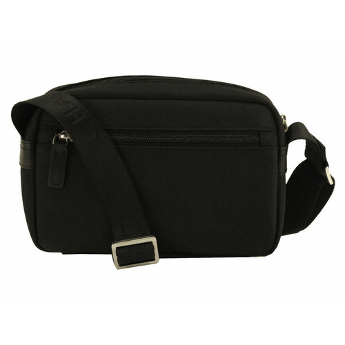 Chabrand Maroquinerie - Sacoche Reporter Homme  - Noir - Sac bandouliere cuir homme