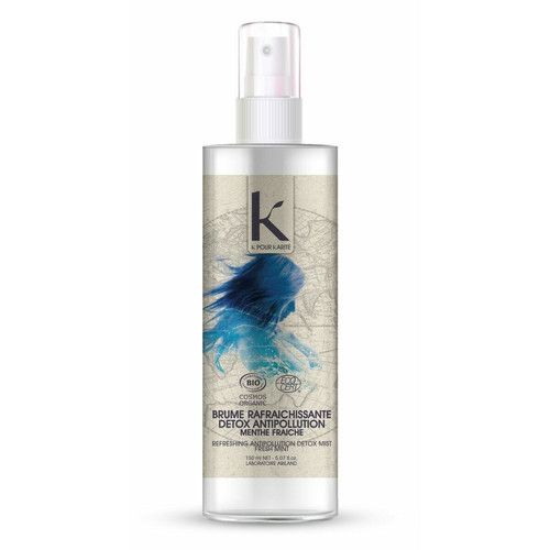 K Pour Karite - Brume Détox - Rafraichissante Antipollution - Apres shampoing cheveux homme