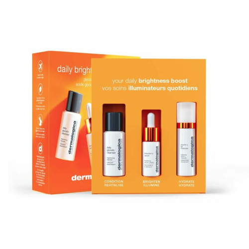 Dermalogica - Coffret Trio Soin Eclat - Daily Brightness Boosters - Cosmetique homme