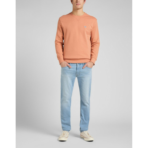 Sweatshirt Homme - Uni Saumon orange en coton