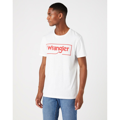 Wrangler - T-Shirt Homme - Cadeaux Fête des Pères