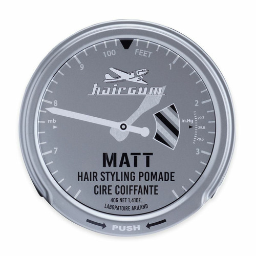 Hairgum - Cire Coiffante Matt Wax - Tenue Sans Brillance - Produit coiffant homme