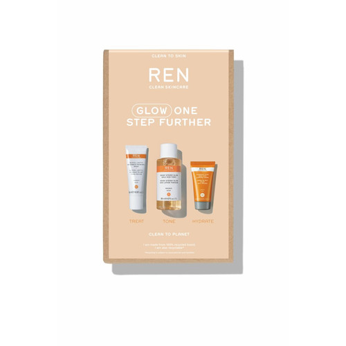 Ren - Coffret Kit Illuminateur Glow One Step Further - Cosmetique homme