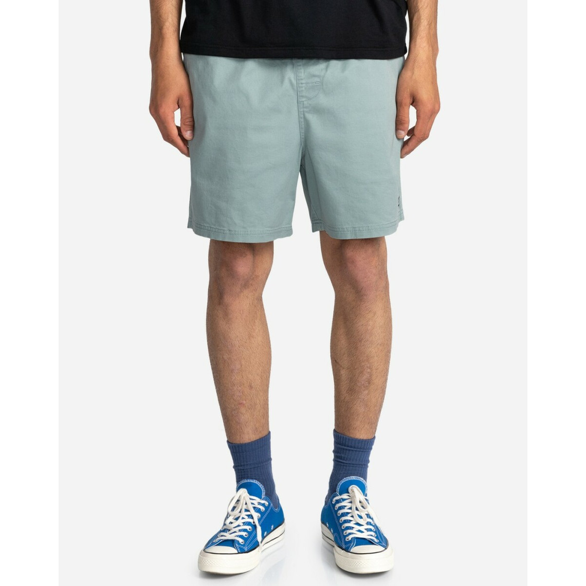 Shorts-Homme - Element bleu clair en coton