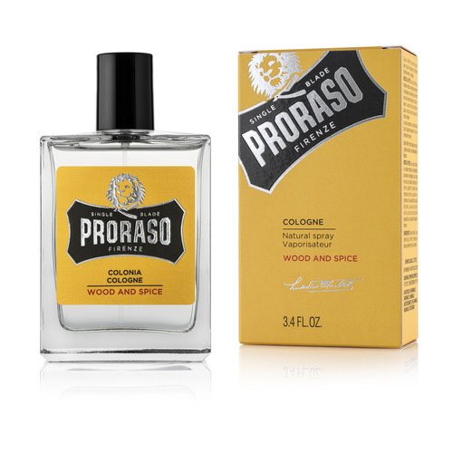Proraso - Eau De Cologne Wood And Spice - Parfums Homme