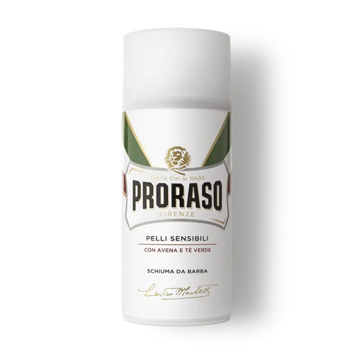 Proraso - Mousse A Raser Sensitive - Peaux Sensibles - Promos cosmétique et maroquinerie