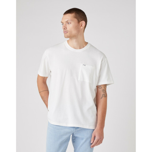 Wrangler - T-Shirt en coton pour homme - Vetements homme