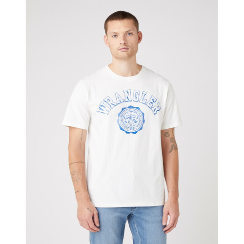 Wrangler - T-Shirt pour homme - Promos cosmétique et maroquinerie