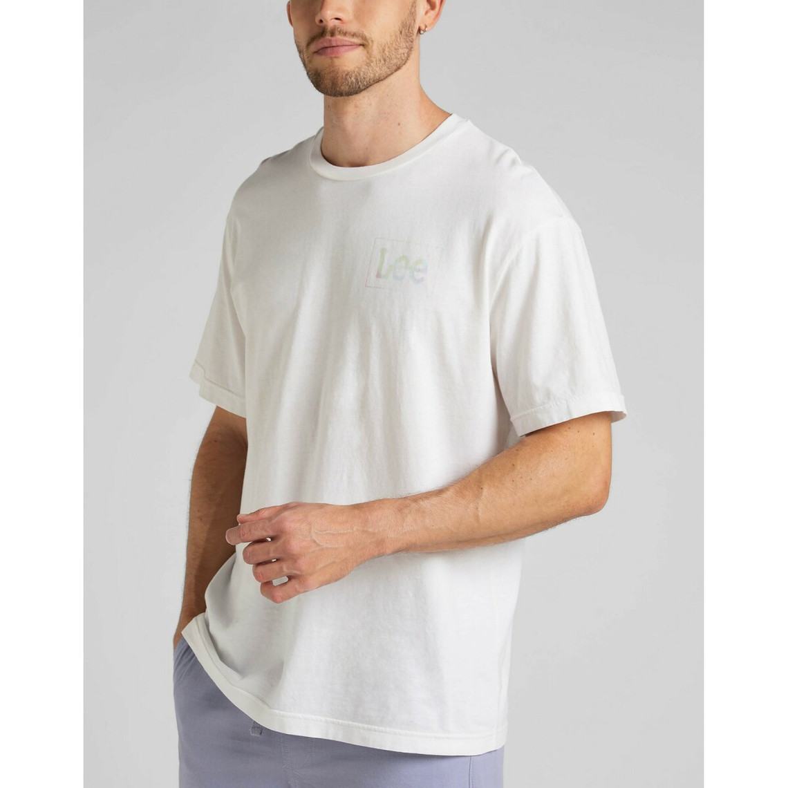 T-Shirt Homme en Coton Blanc
