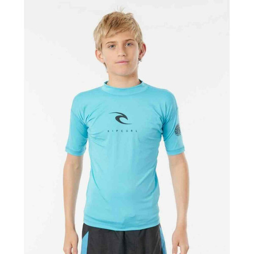 Rip Curl - T-shirt surf anti-UV garçon manches courtes - Promotions Mode HOMME