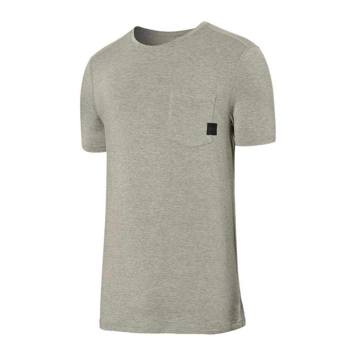 tee-shirt manches courtes homme sleepwalker gris en coton modal