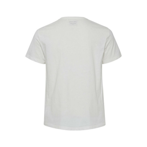 Tee-shirt blanc manches courtes Homme en coton