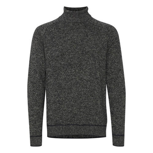 Blend - Pull col montant homme noir - Promotions Mode HOMME