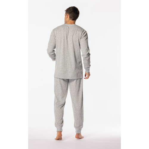 Pyjama Long homme Gris Chiné