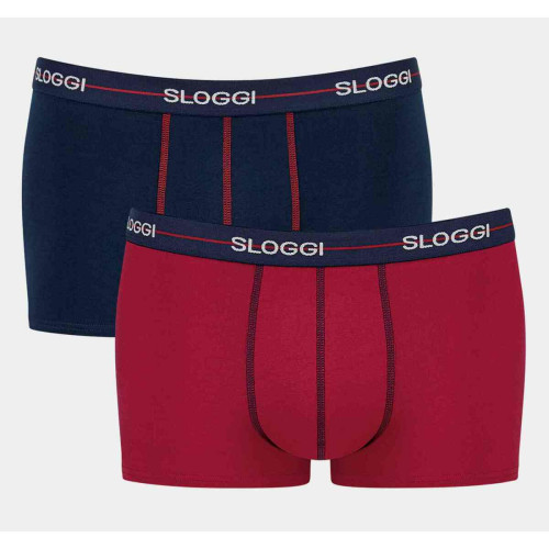 Sloggi Men - Lot de 2 Boxers courts - Nouveautés Mode et Beauté