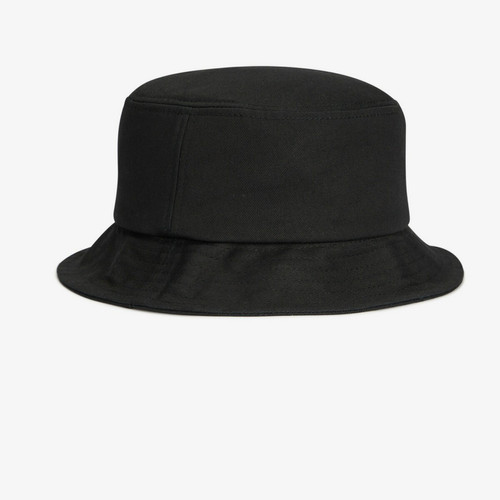 Chapeau en sergé avec marque graphique noir