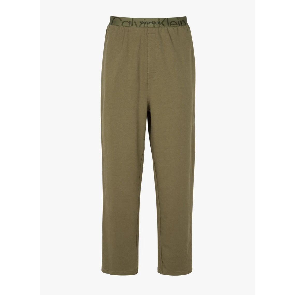bas de pyjama - pantalon - vert calvin klein underwear en coton