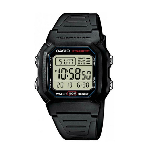 Casio - Montre Homme W-800H-1AVES Casio Collection - Montre digitale homme