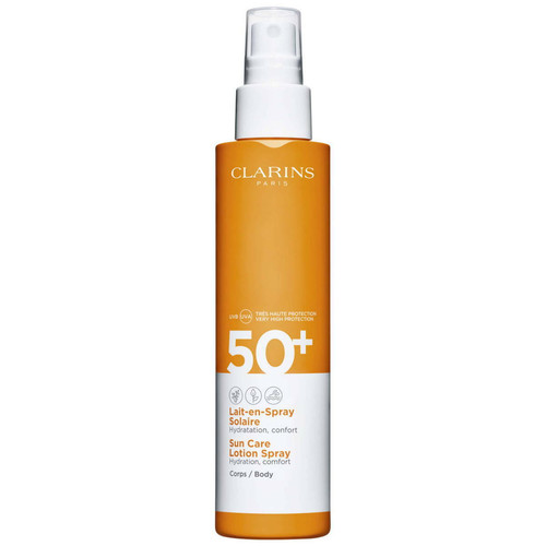 Clarins - LAIT EN SPRAY SOLAIRE SPF50+ CORPS - Cosmetique homme
