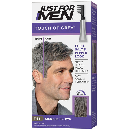 Just For Men - Coloration Cheveux Homme - Gris Châtain - Just for men touch of gray