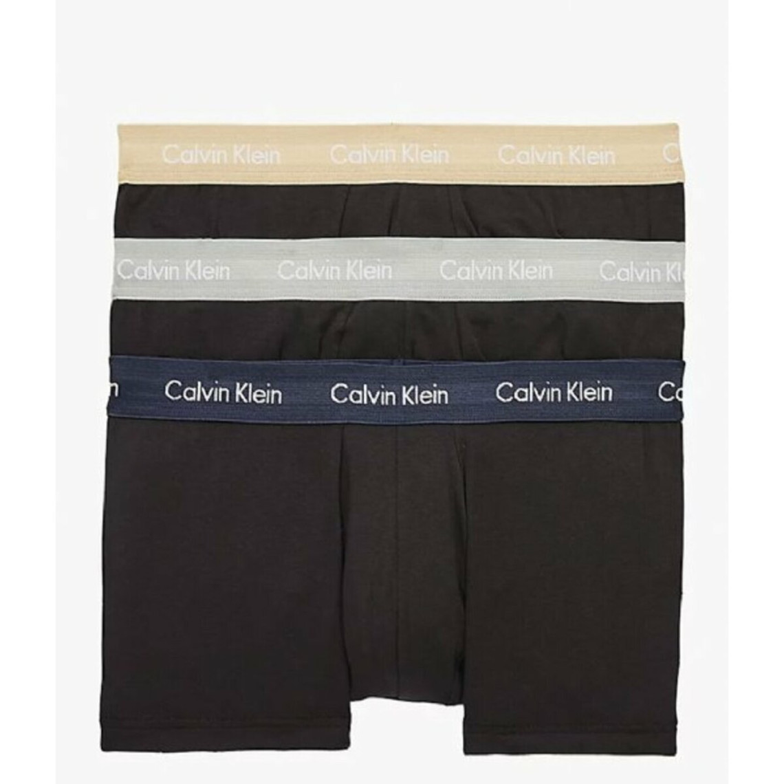 Pack de 3 Boxers taille basse - Noir Calvin Klein Underwear en coton