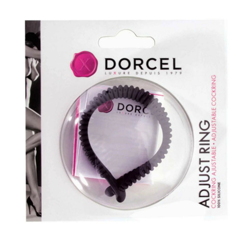 Anneau Pénien Adjust Ring - Noir Dorcel