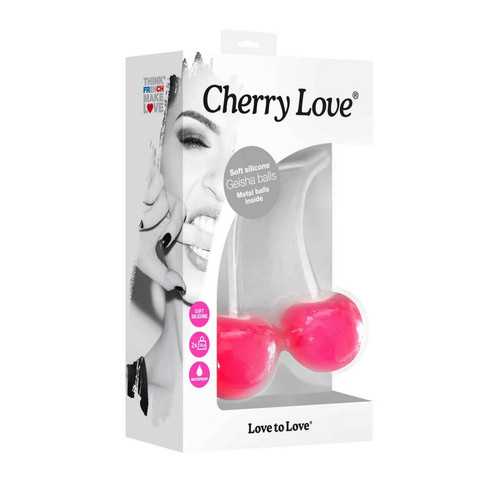 Boules De Geisha Cerises Avec La Bille Cherry Love - Danger Pink Love To Love Love to Love