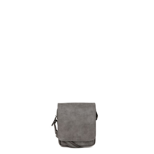 Hexagona - Sacoche DIFFERENCE Gris Leo - Besace homme messenger