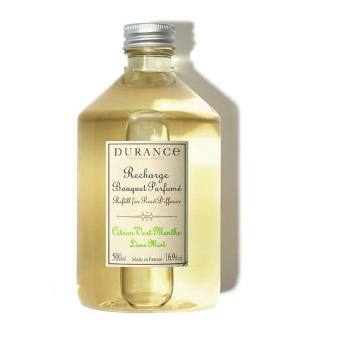 Durance - Recharge Pour Bouquet Parfumé Citron Vert Menthe - Parfums d'Ambiance et Bougies Parfumées