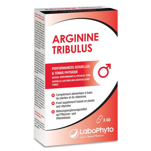 Labophyto - Arginine/Tribulus 60 Gélules - Cosmetique homme