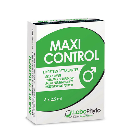 Labophyto - Maxicontrol Lingettes Retardantes - Stimulants sexuels aphrodisiaques