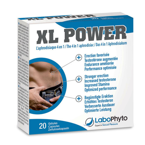 Labophyto - Xl Power Aphrodisiaque 20 Gélules - Labophyto - Stimulants sexuels aphrodisiaques