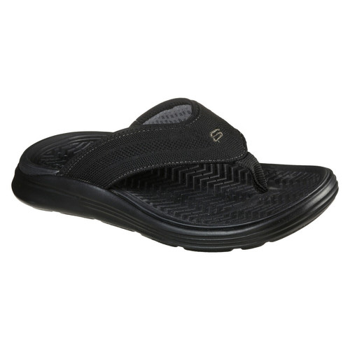 Skechers - Sandales homme SARGO - POINT VISTA noir - Chaussures skechers