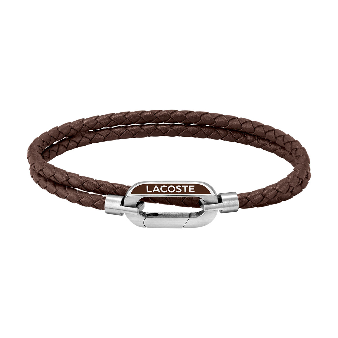 Bracelet Homme Lacoste Montres Starboard - 2040113S Acier, Cuir MARRON