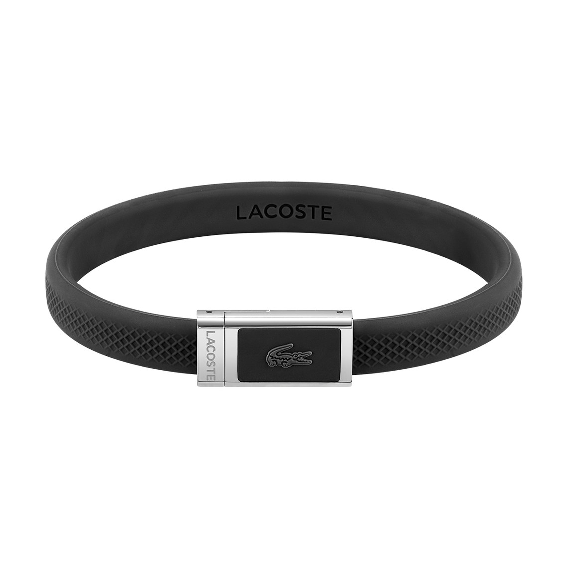 Bracelet Homme Lacoste Montres Lacoste.12.12 - 2040114 Acier , Silicone Noir