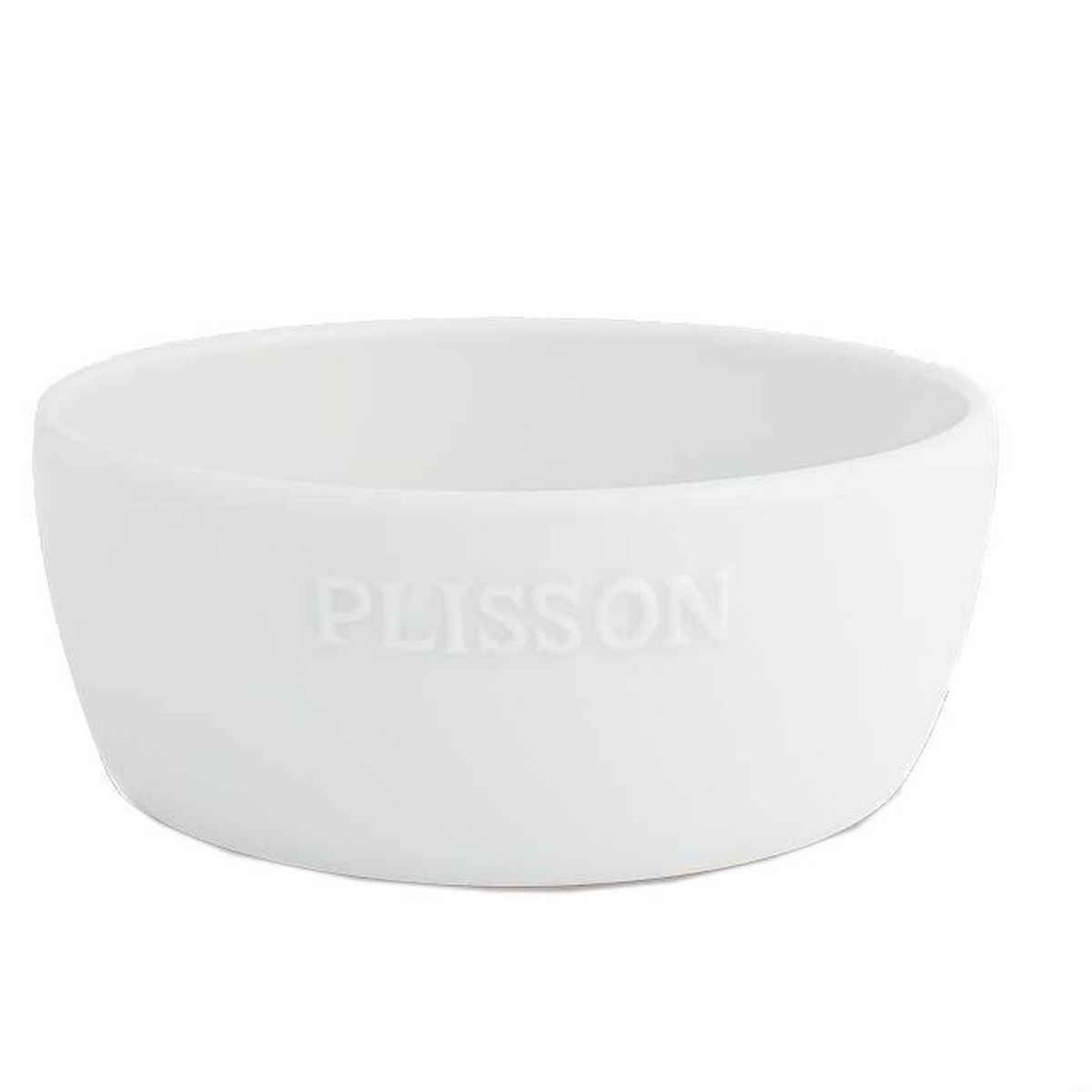 Bol A Raser Blanc Porcelaine - Logo Plisson