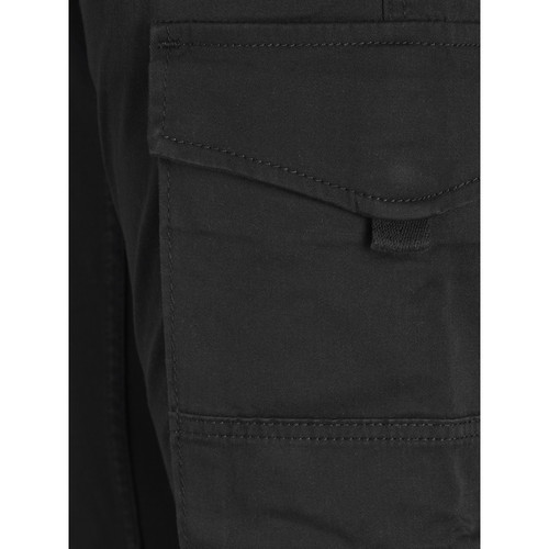 Pantalon cargo Slim Fit Noir en coton Nico