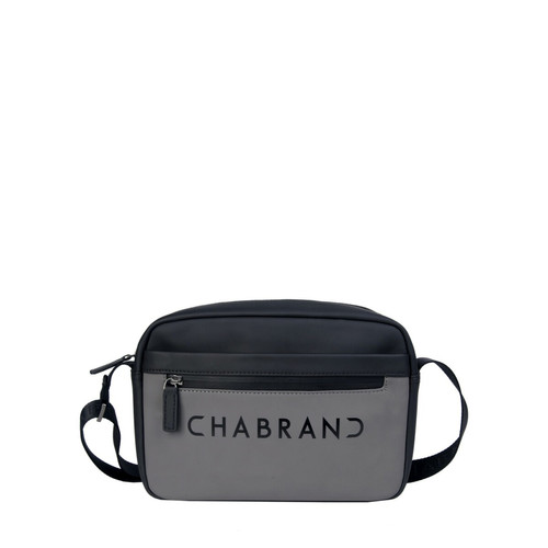 Chabrand Maroquinerie - Mini-sacoche noire - Besace homme marron