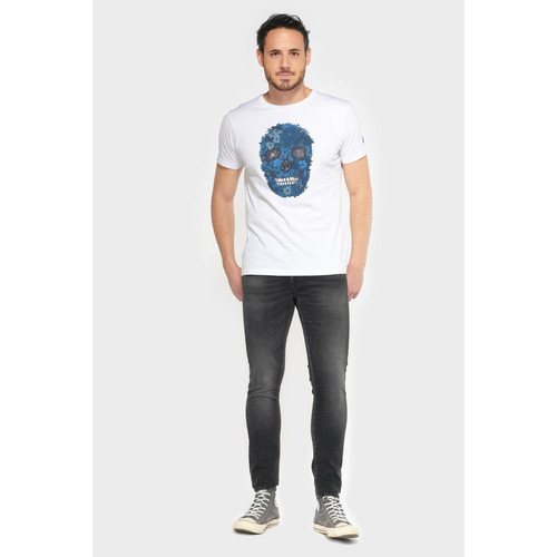 Le Temps des Cerises - Jeans ajusté BLUE JOGG 700/11, longueur 34 noir en coton Ray - Mode homme